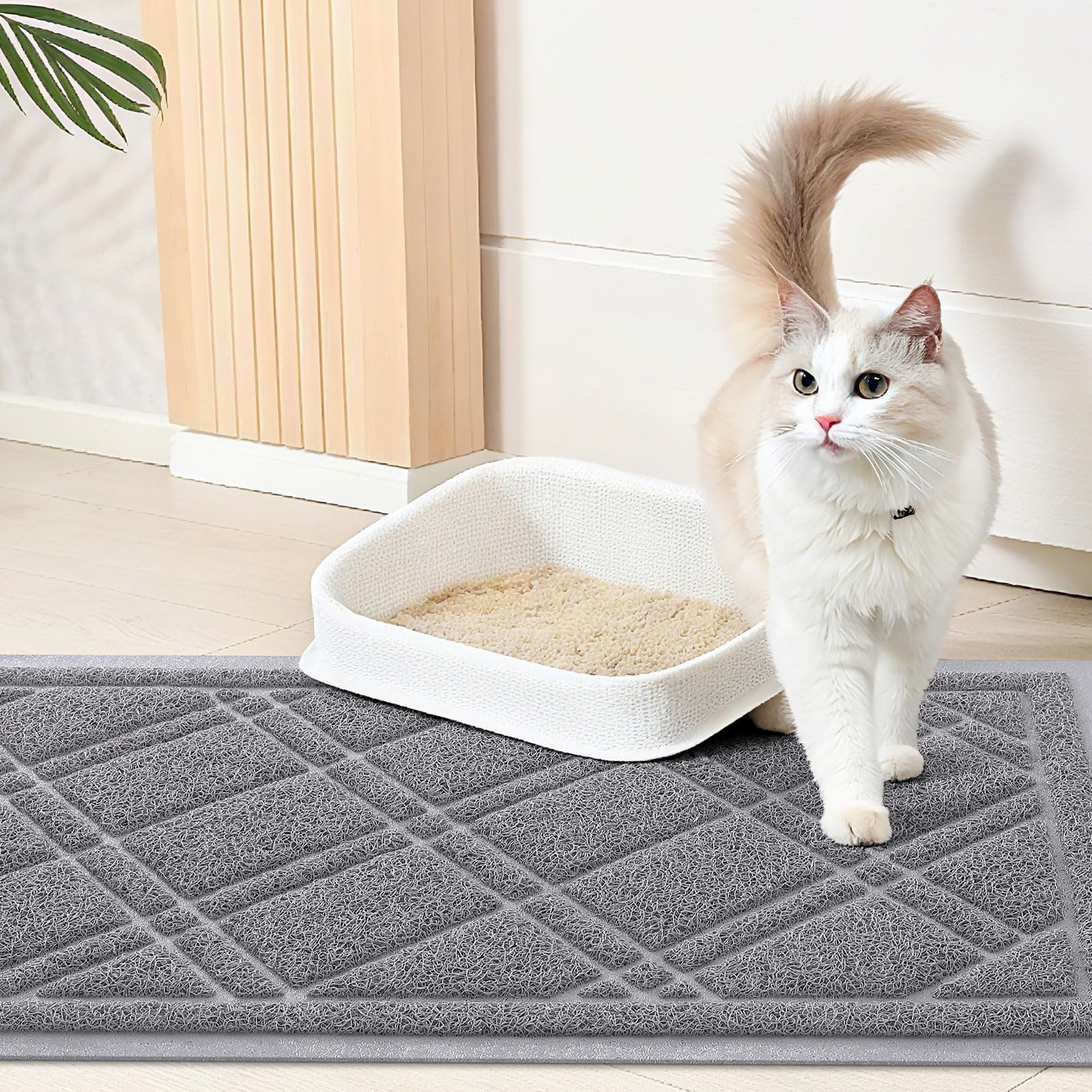 Smiry tapis rincé à l'eau, nettoyage facile et entretien rapide