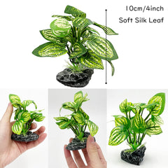 Smoothedo-Pets plante installée en aquarium avec betta pour offrir cachette et confort