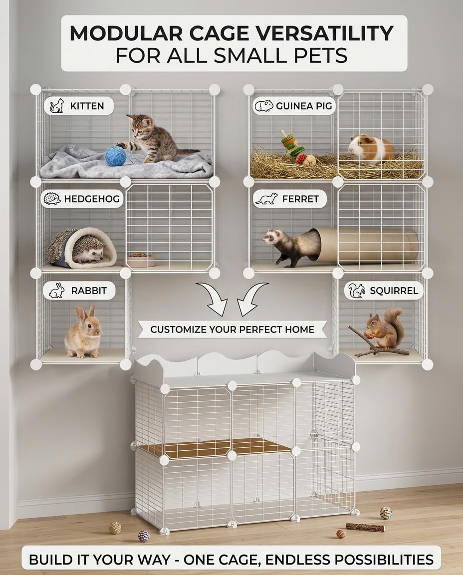 SNAAT Cat Cage gamelle utilisée, alimentation organisée et stable