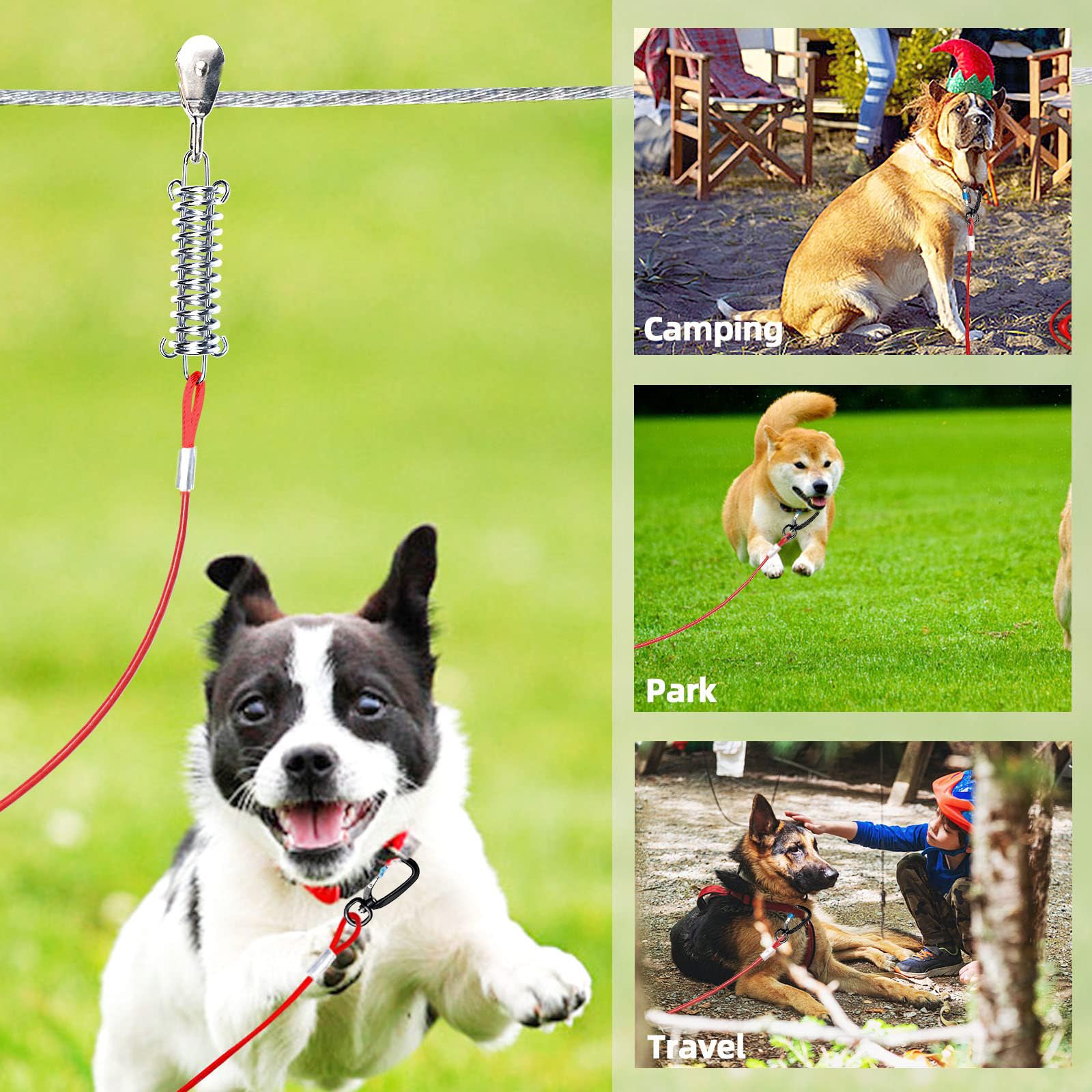 Snagle Paw comparaison taille montrant la longueur utile pour grands chiens