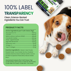 SnazFirst grand chien prenant le complément pour soulager les hanches
