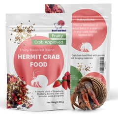 Snout and Shell emballage face montrant portion pratique pour terrarium