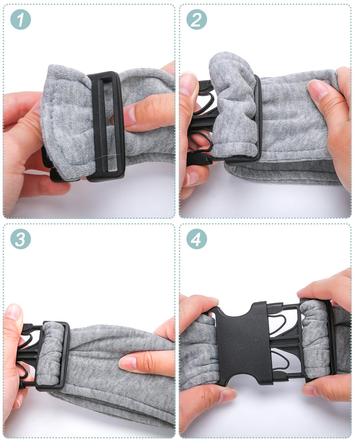 snqqmtt sangle réglable et boucle pour un ajustement sécurisé