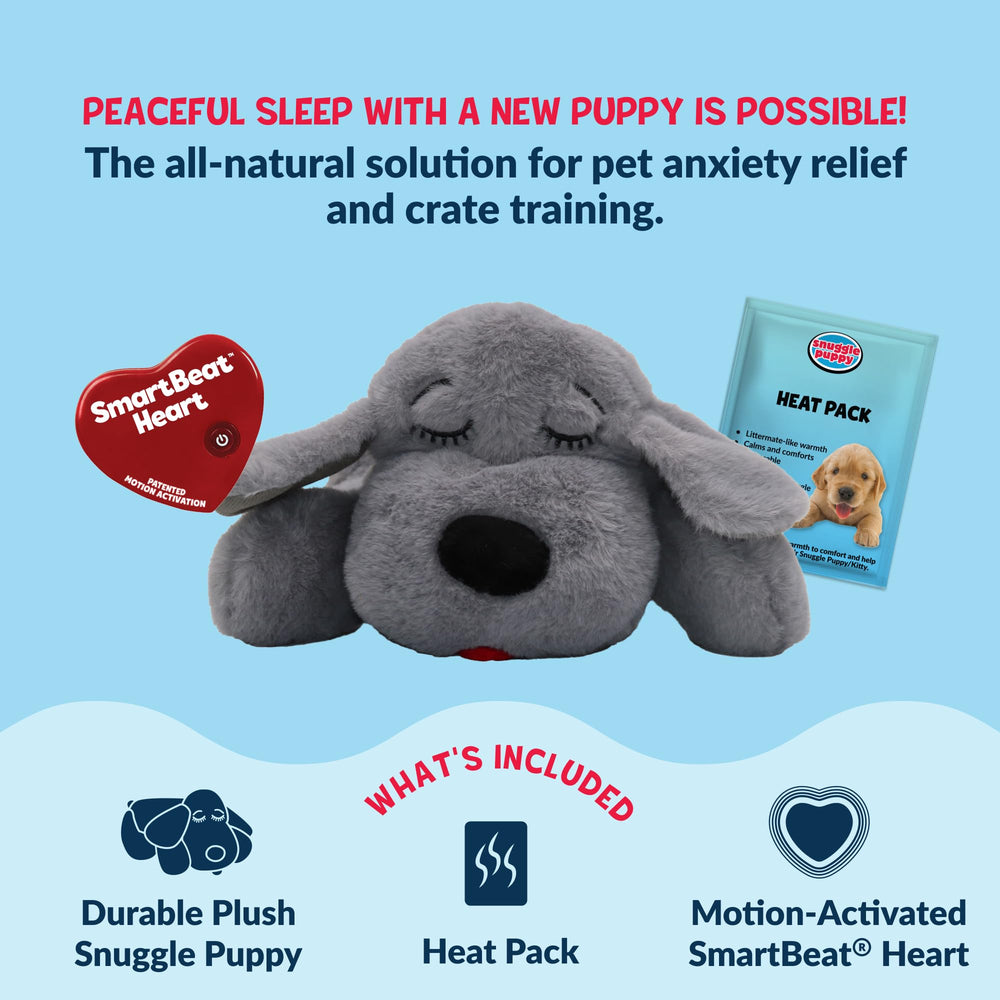 Snuggle Puppie gros plan tissu peluche douceur et durabilité