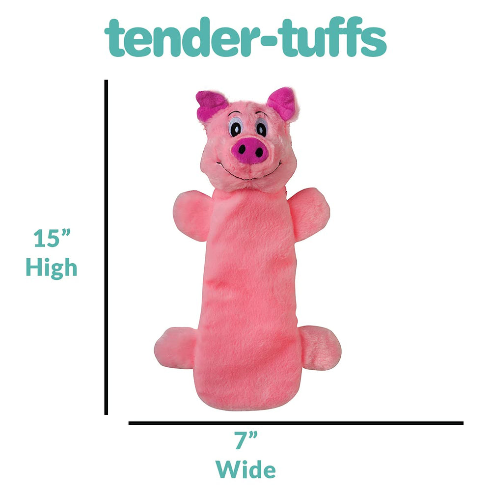 Snuggle Puppy étiquette et coutures renforcées montrant TearBlok Technology durable
