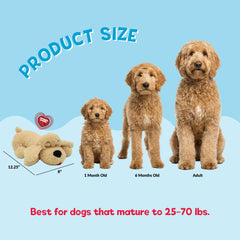 Snuggle Puppie gros plan sur peluche douce illustrant douceur et câlin