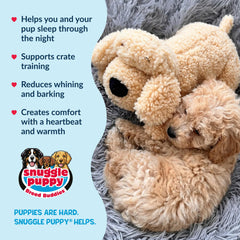 Snuggle Puppie poche ventrale ouverte avec chauffe-pack pour chaleur