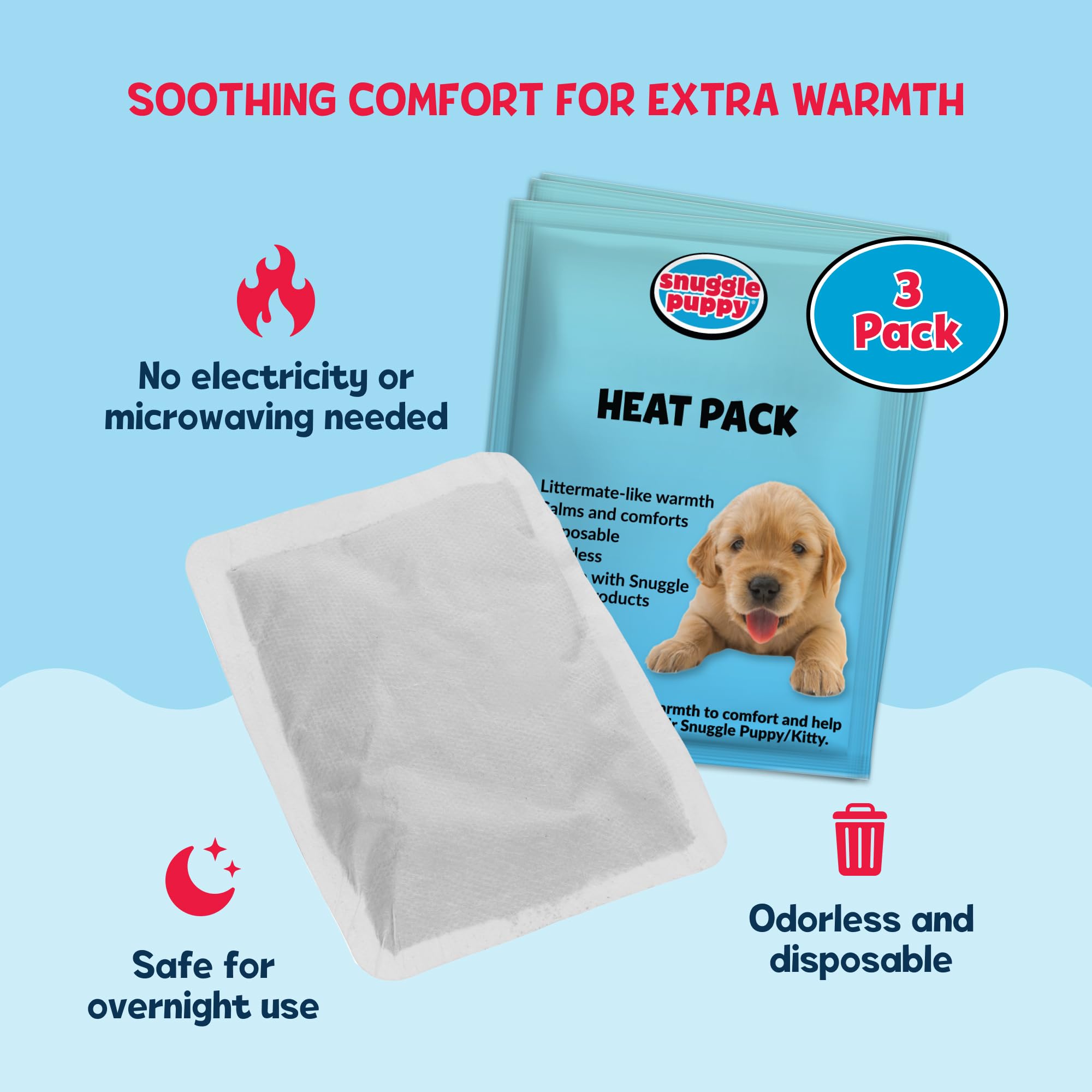 Snuggle Puppy jouet à mâcher matière résistante pour apprentissage