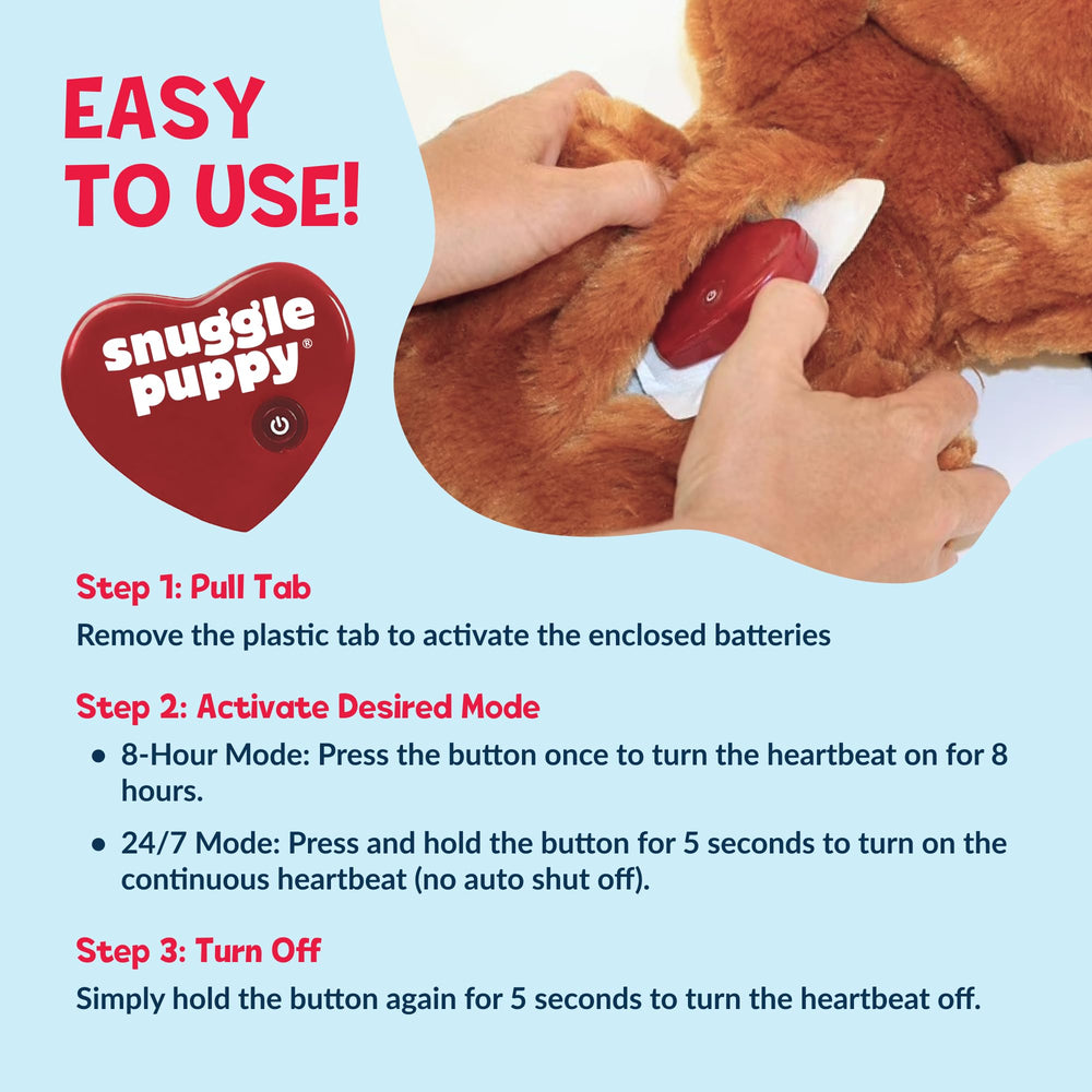 Snuggle Puppy jouet de dentition congelable pour soulager gencives