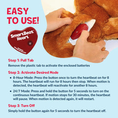 Snuggle Puppie emballage du pack chauffant inséré pour chaleur