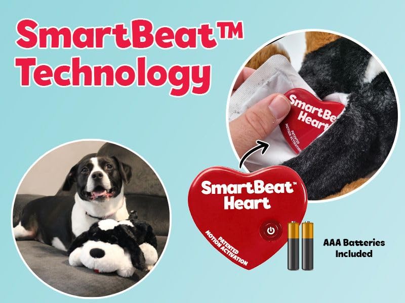 Snuggle Puppy cœur SmartBeat en insertion dans la poche ventrale bénéfice installation facile