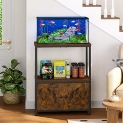 Snughome portes style grange cachant rangement pour accessoires et produits