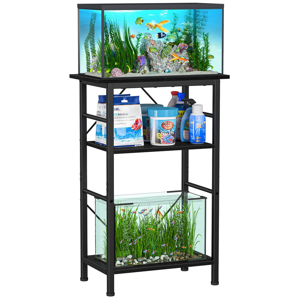 Snughome support aquarium vue avant montrant stabilité et design élégant