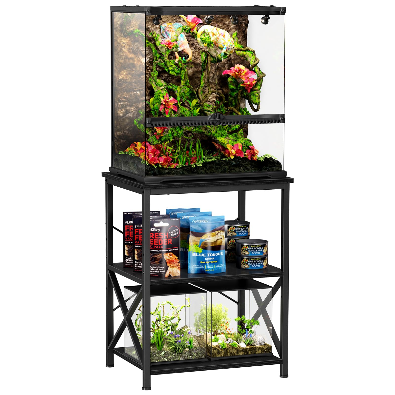 Snughome support terrarium face montrant stabilité et design élégant