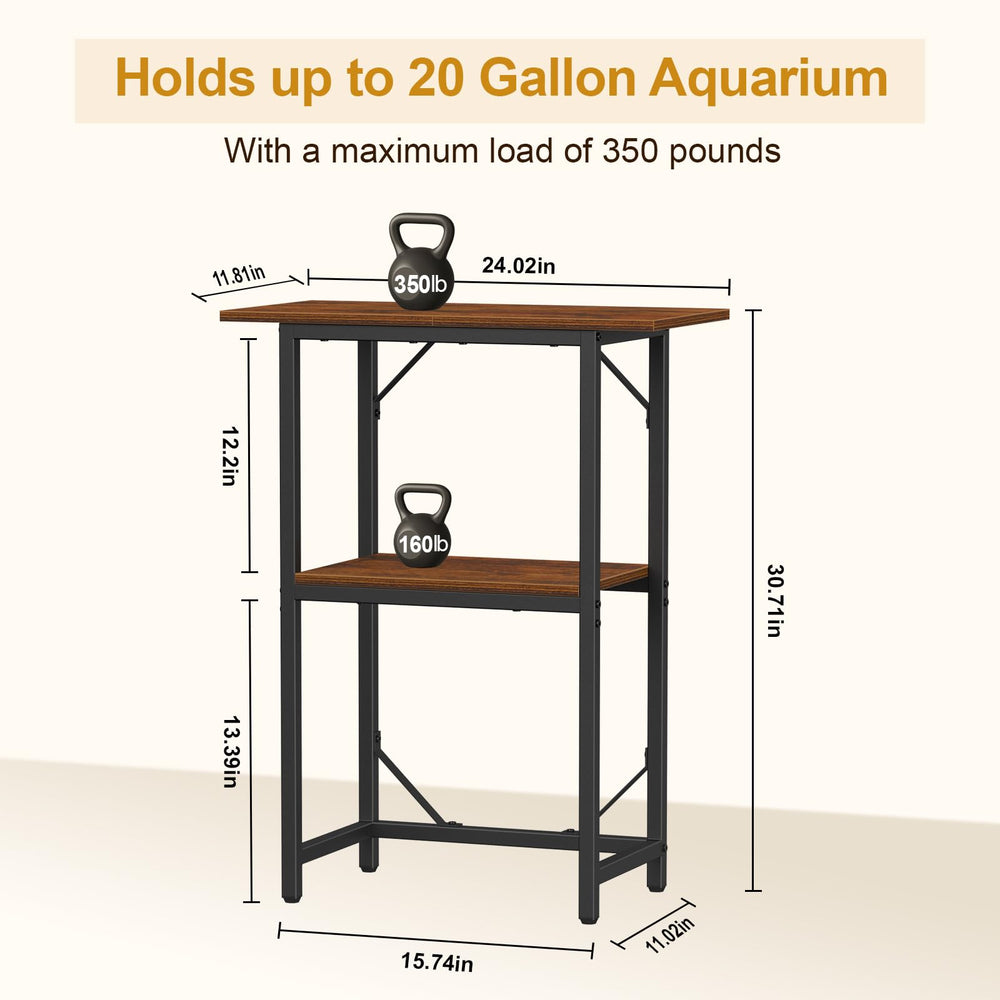 Snughome support avec aquarium en situation, maintien sécurisé du bac