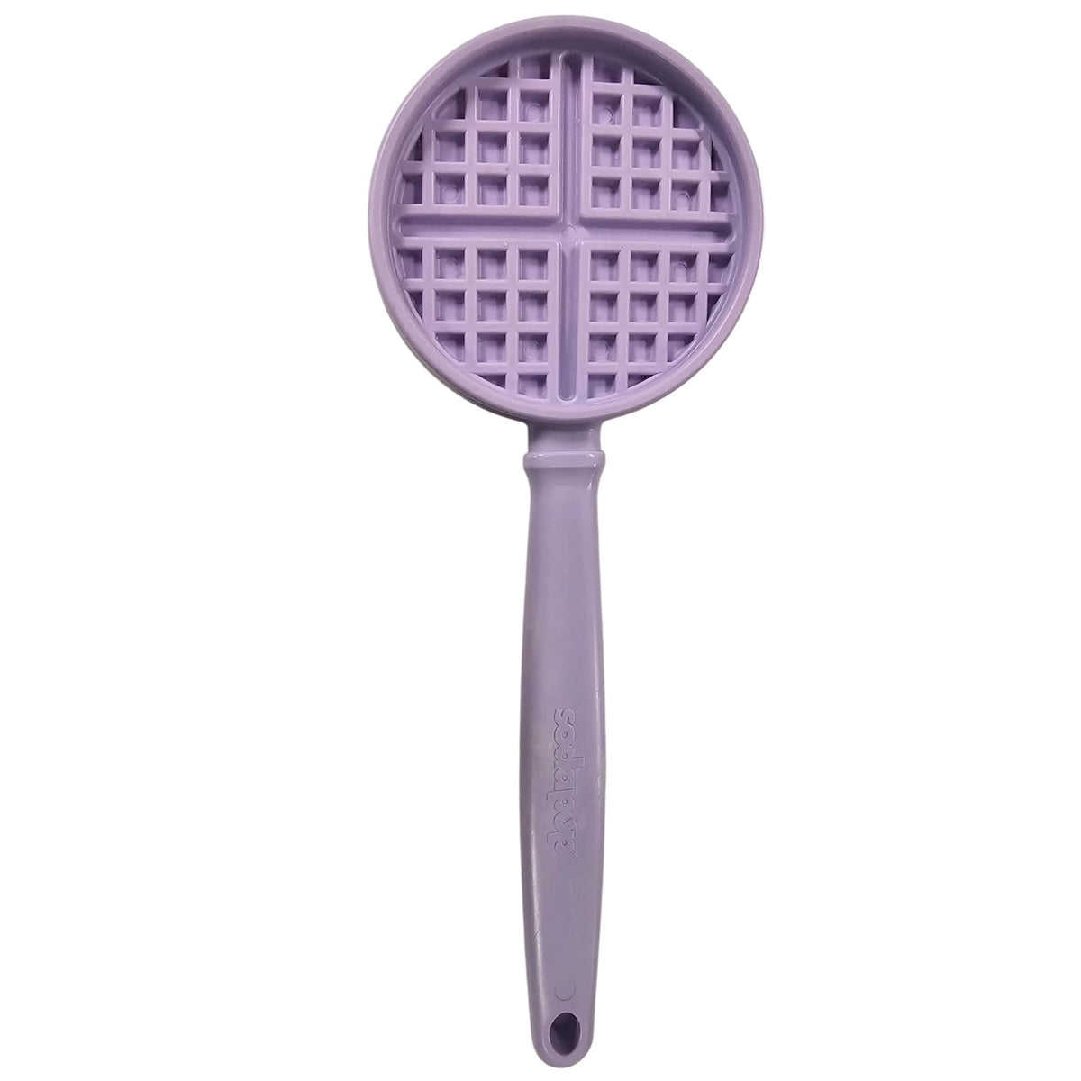 SodaPup vue avant du Lick Stick montrant la zone à tartiner et l'ergonomie bénéfique