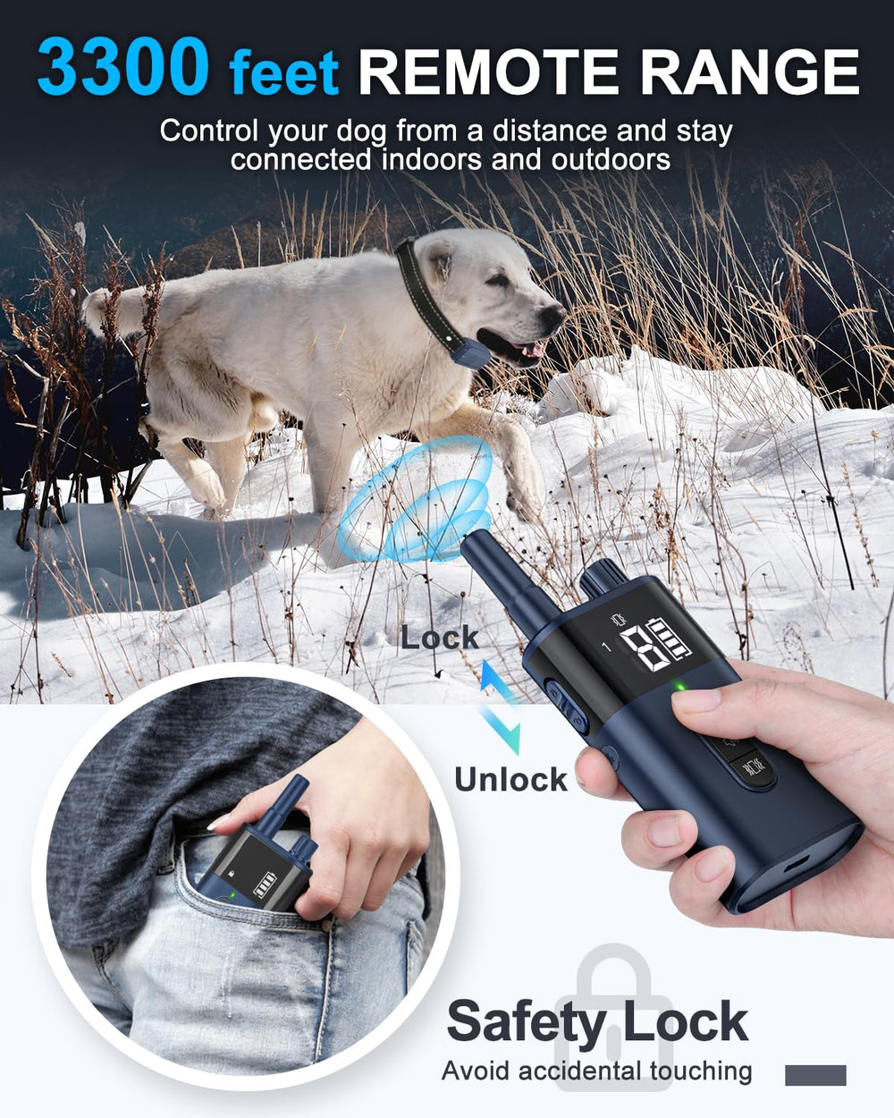 SODOG comparaison taille sur règle montre l'ajustement pour chiens