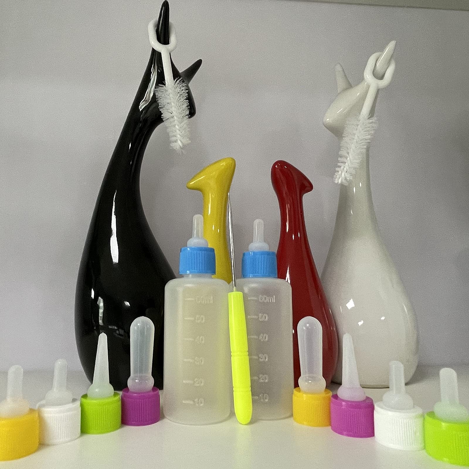 SOEAEODG brosse et poinçon prêts pour nettoyage et réglage hygiénique