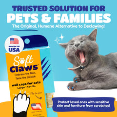 Soft Claws gros plan capuchon en vinyle résistant pour confort