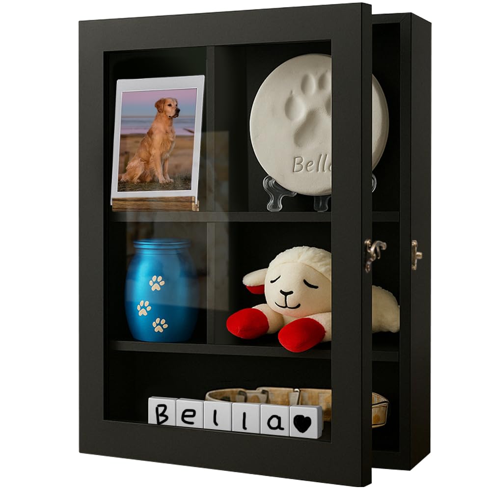 Sofunii coffret mémorial face ouverte montrant rangement et présentation soignée