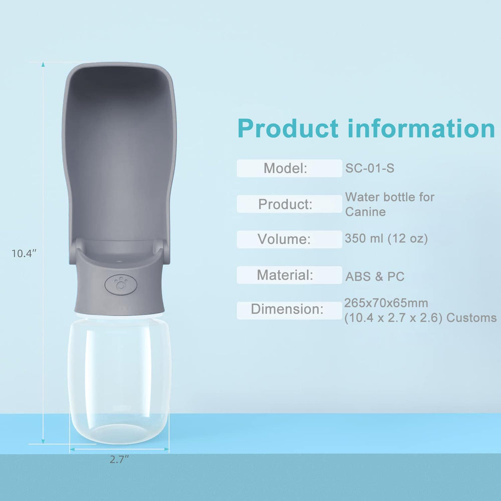SOICTA comparaison taille avec main montrant capacité 19oz ou 12oz