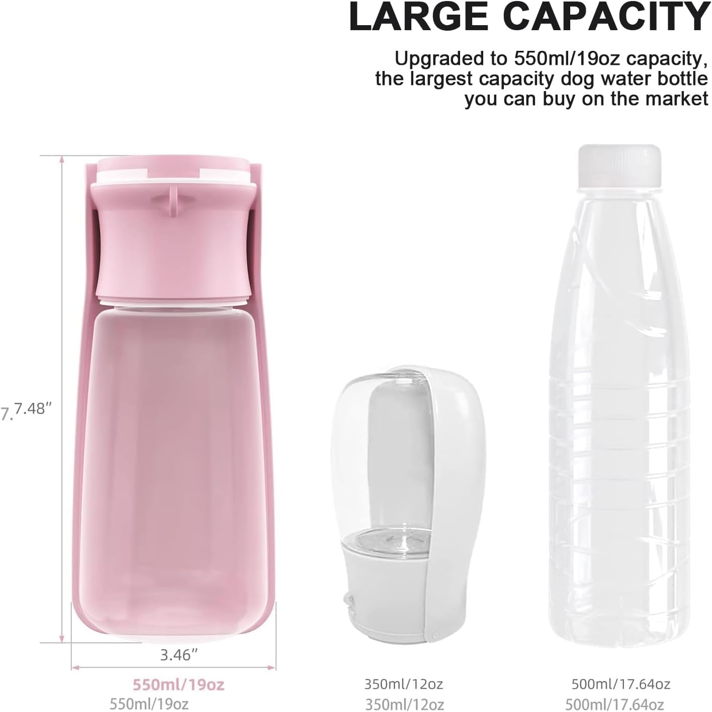 SOICTA comparaison de taille 12 oz et 19 oz pour choisir le bon format