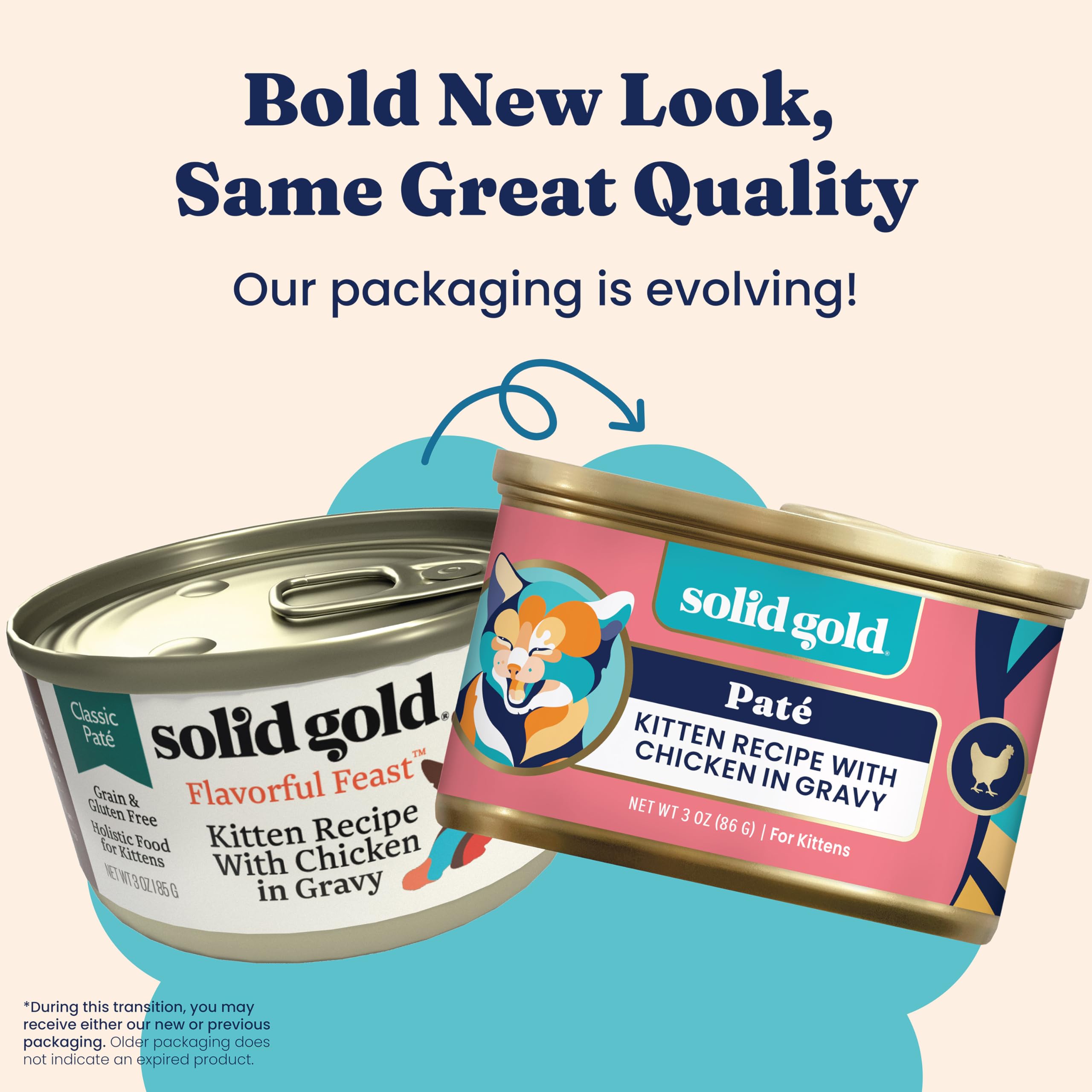 Solid Gold gros plan poulet réel utilisé dans la recette, riche en protéines
