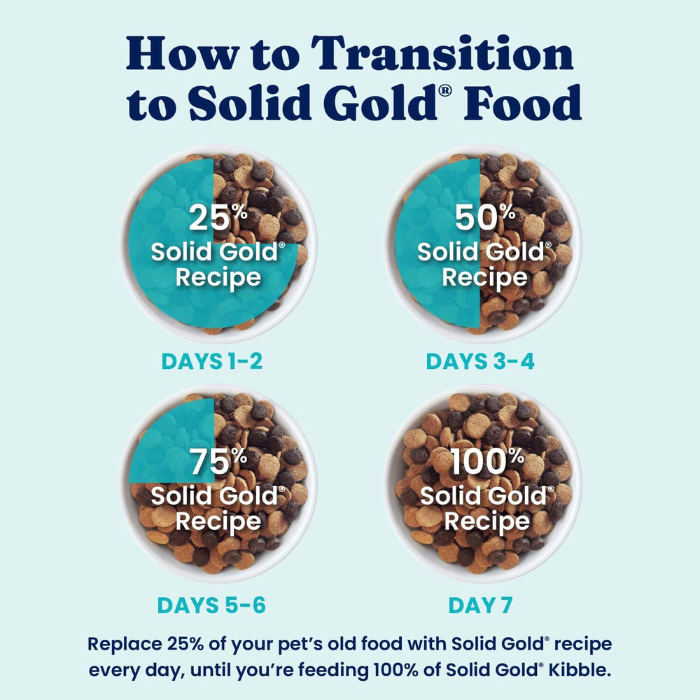 Solid Gold sac 3,75 lb posé à côté d’un objet pour comparaison d’échelle pratique