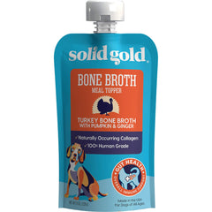 solid gold texture dans bol montrant consistance liquide idéale pour topper