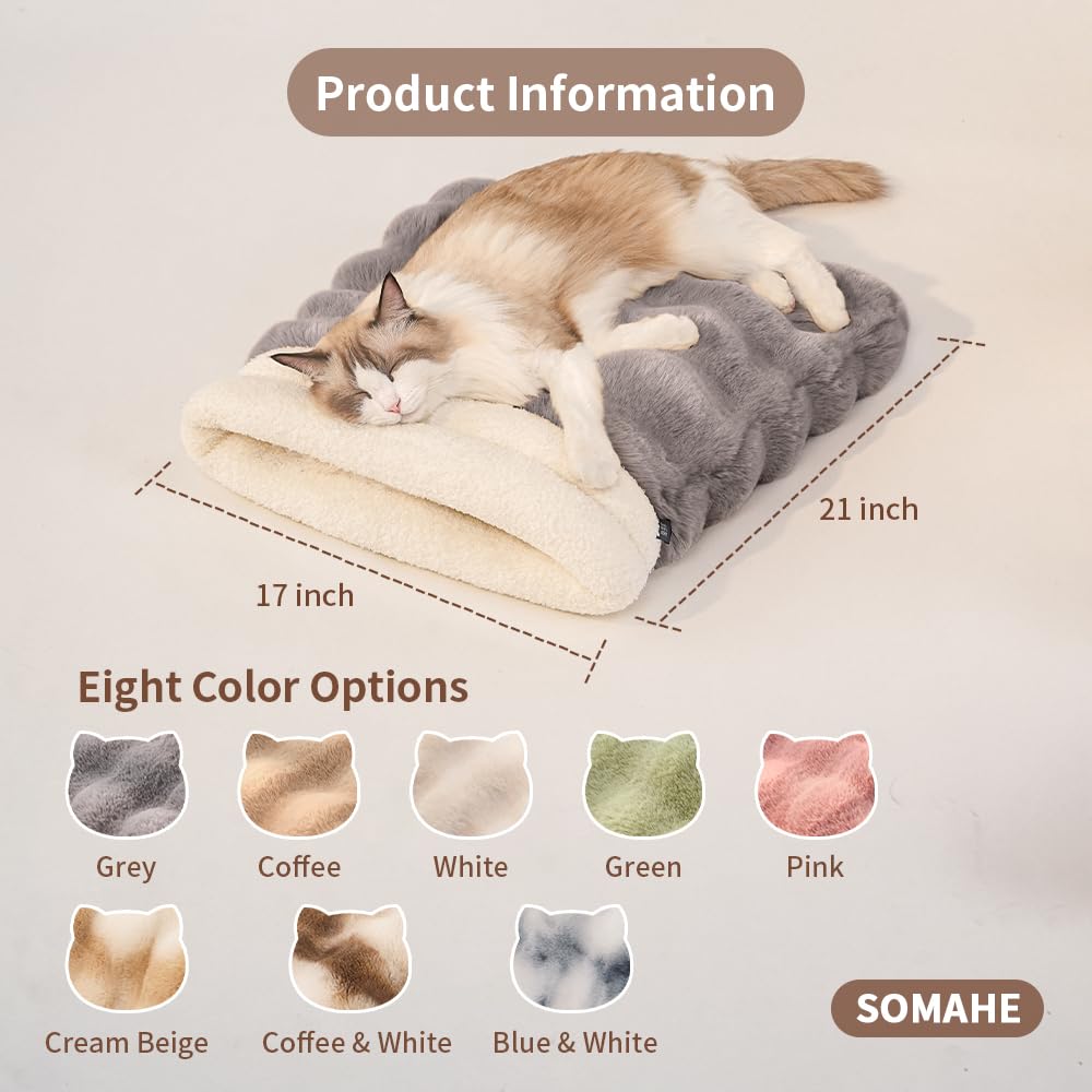 SOMAHE détail doublure sherpa, texture douce et apaisante