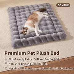 SOMAHE gros plan fourrure douce montrant confort et texture apaisante
