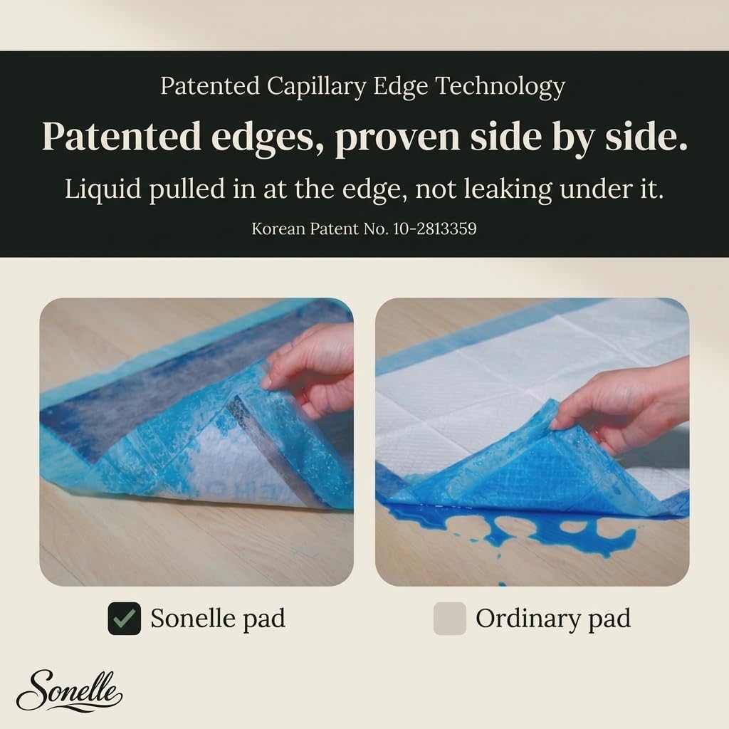 Sonelle surface alvéolée quick-dry empêchant les pattes humides après usage