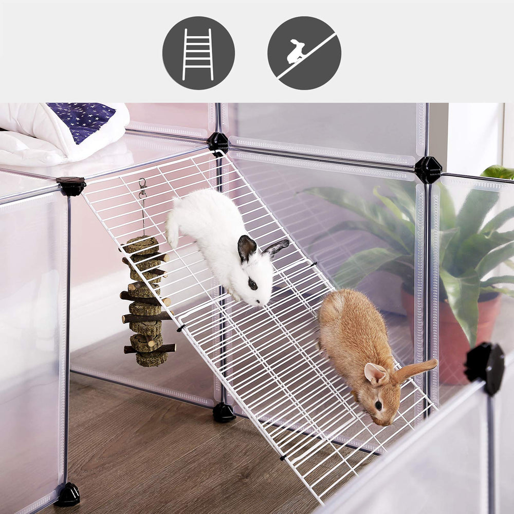 SONGMICS enclos configuré en rectangle optimise l'espace de jeu