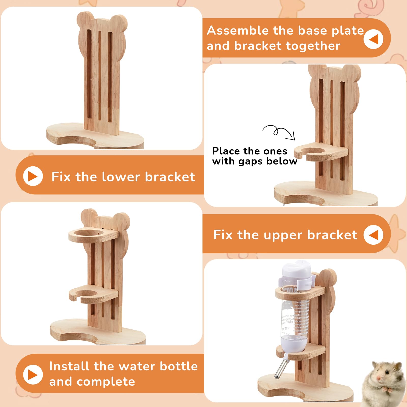 Sonwyoung assortiment de 15 jouets variés encourageant le rongeage