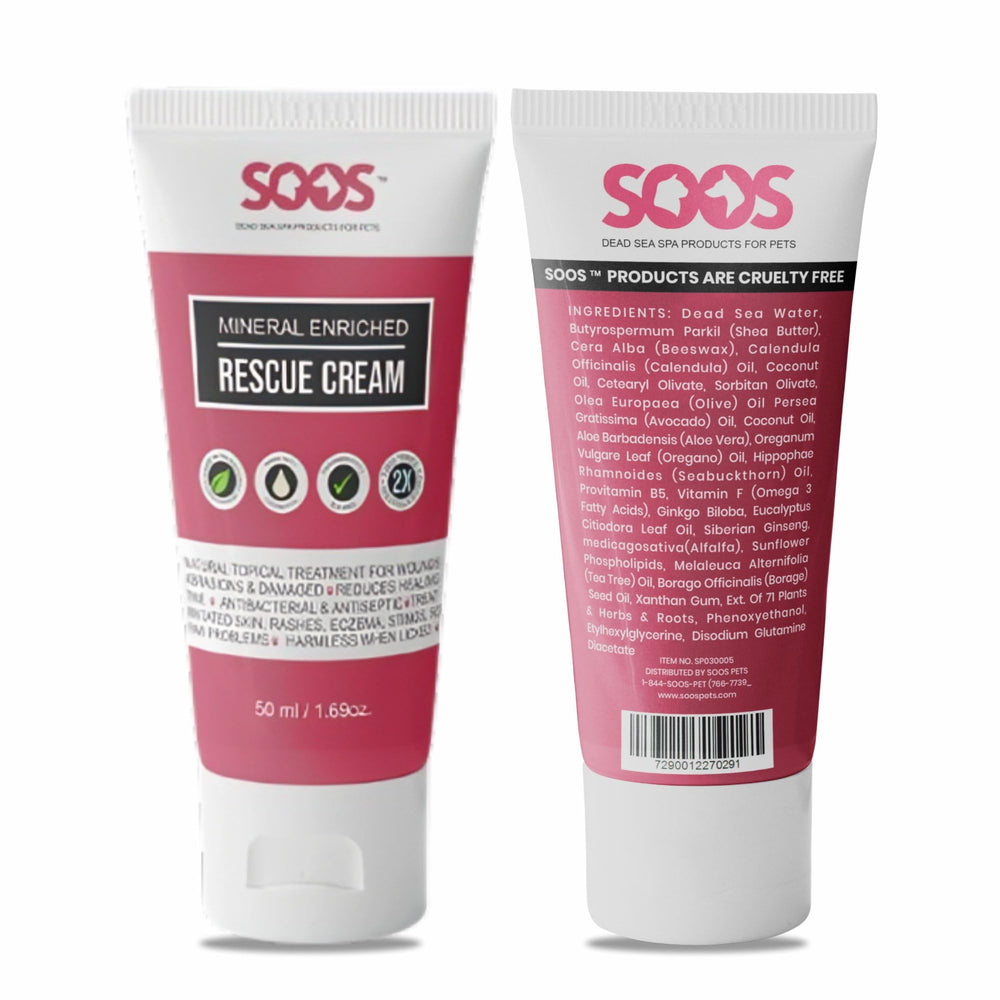 SOOS texture crème en gros plan montrant absorption rapide et non grasse