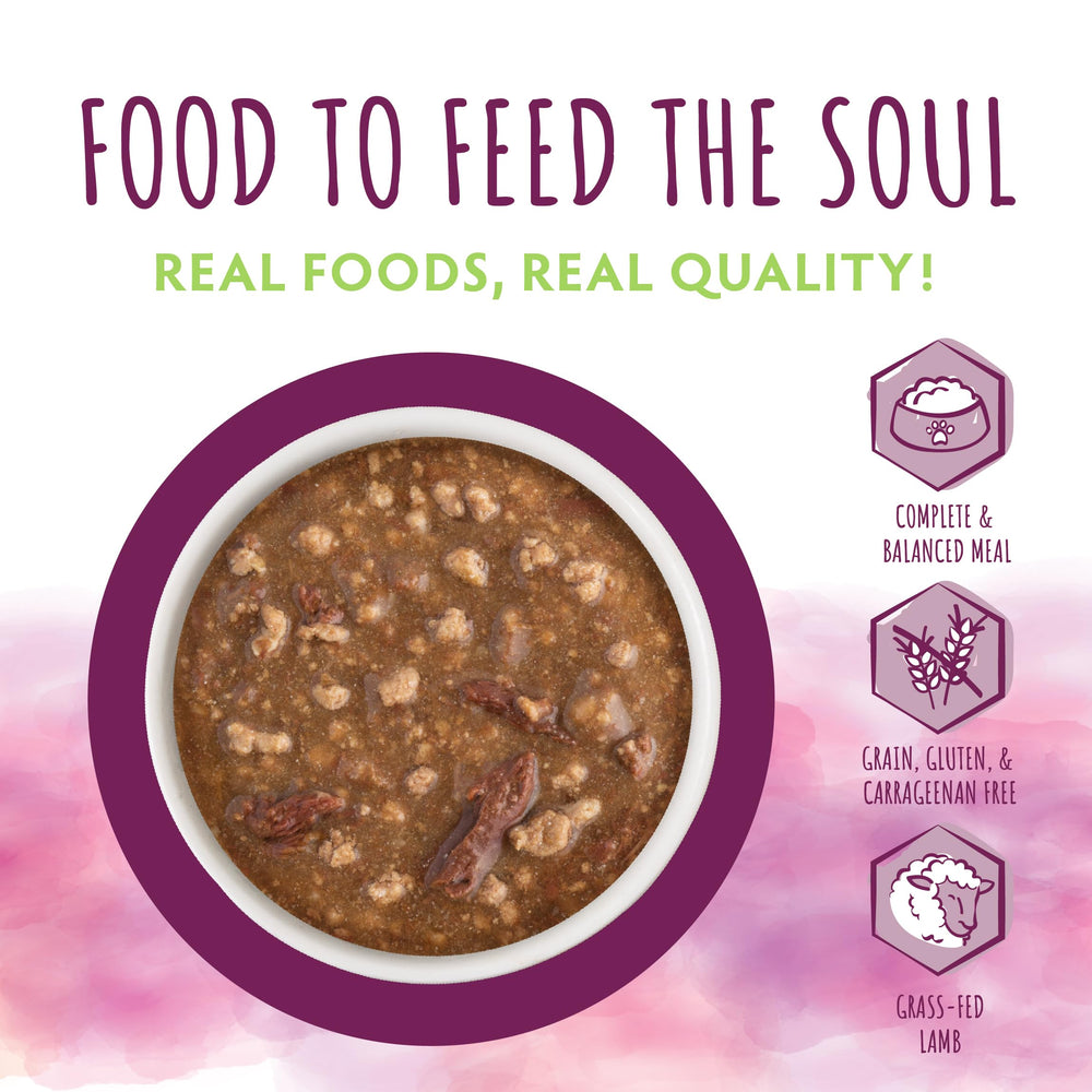 Soulistic étiquette latérale lisible, informations nutritionnelles claires