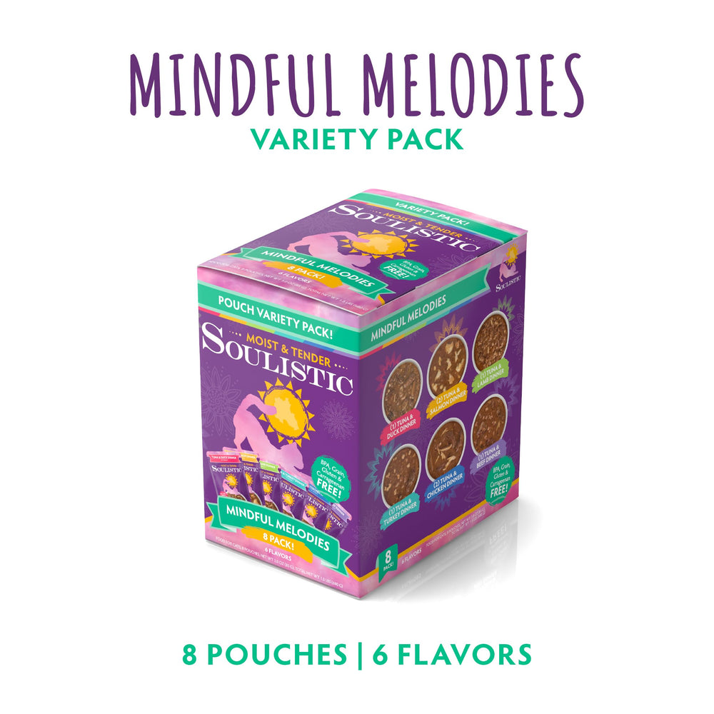 Soulistic sachet ouvert gros plan montrant sauce onctueuse et appétence