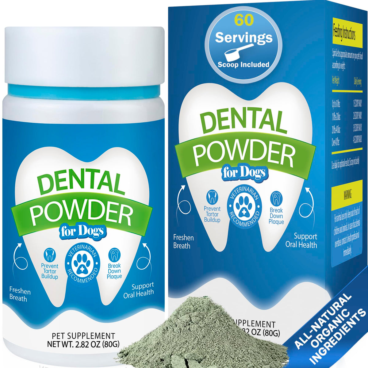 Spanielbuns emballage avant montrant le produit et bénéfice hygiène dentaire