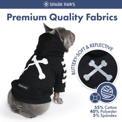 Spark Paws détail de la capuche pour protection légère et look cosy