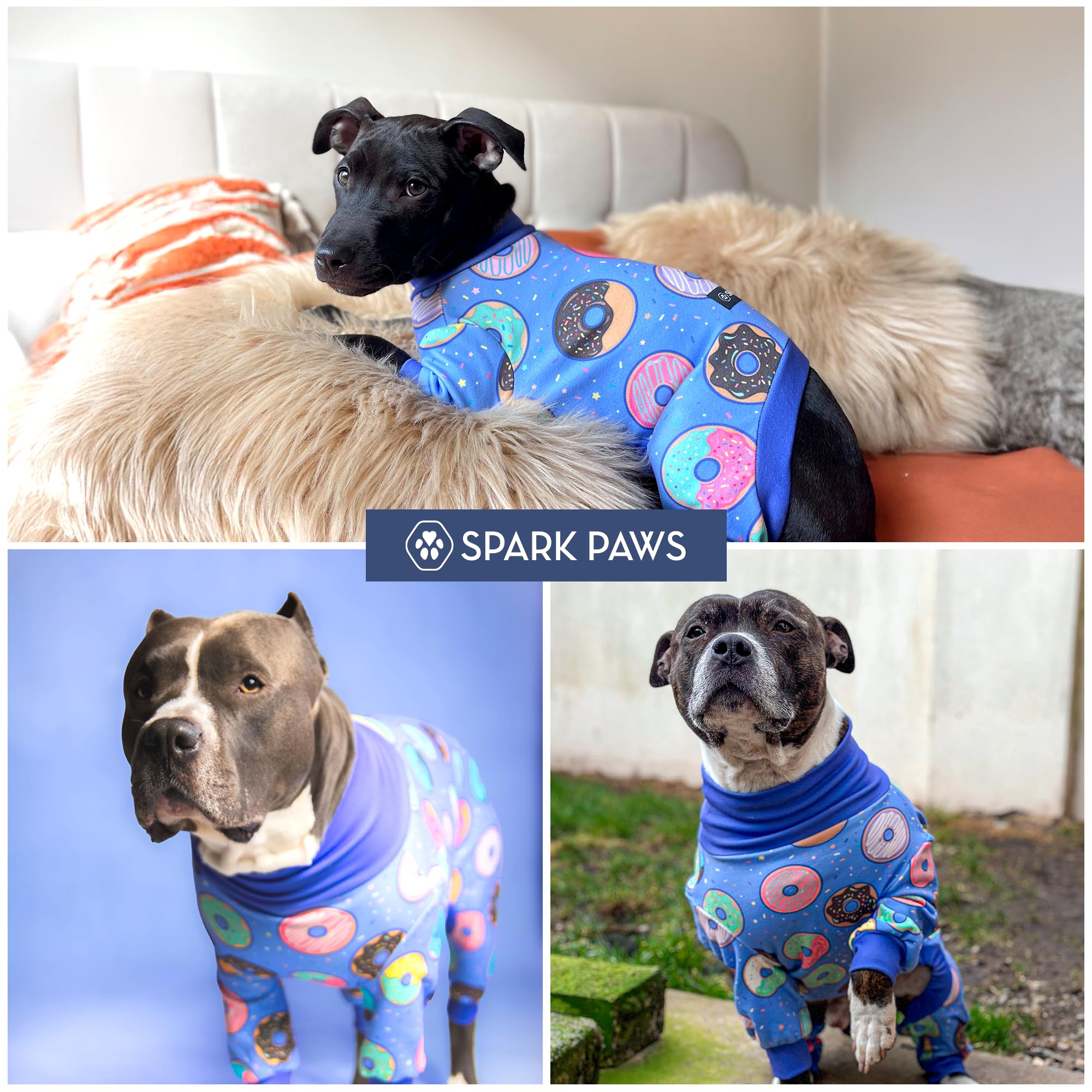 Spark Paws intérieur polaire doux offrant chaleur et effet apaisant