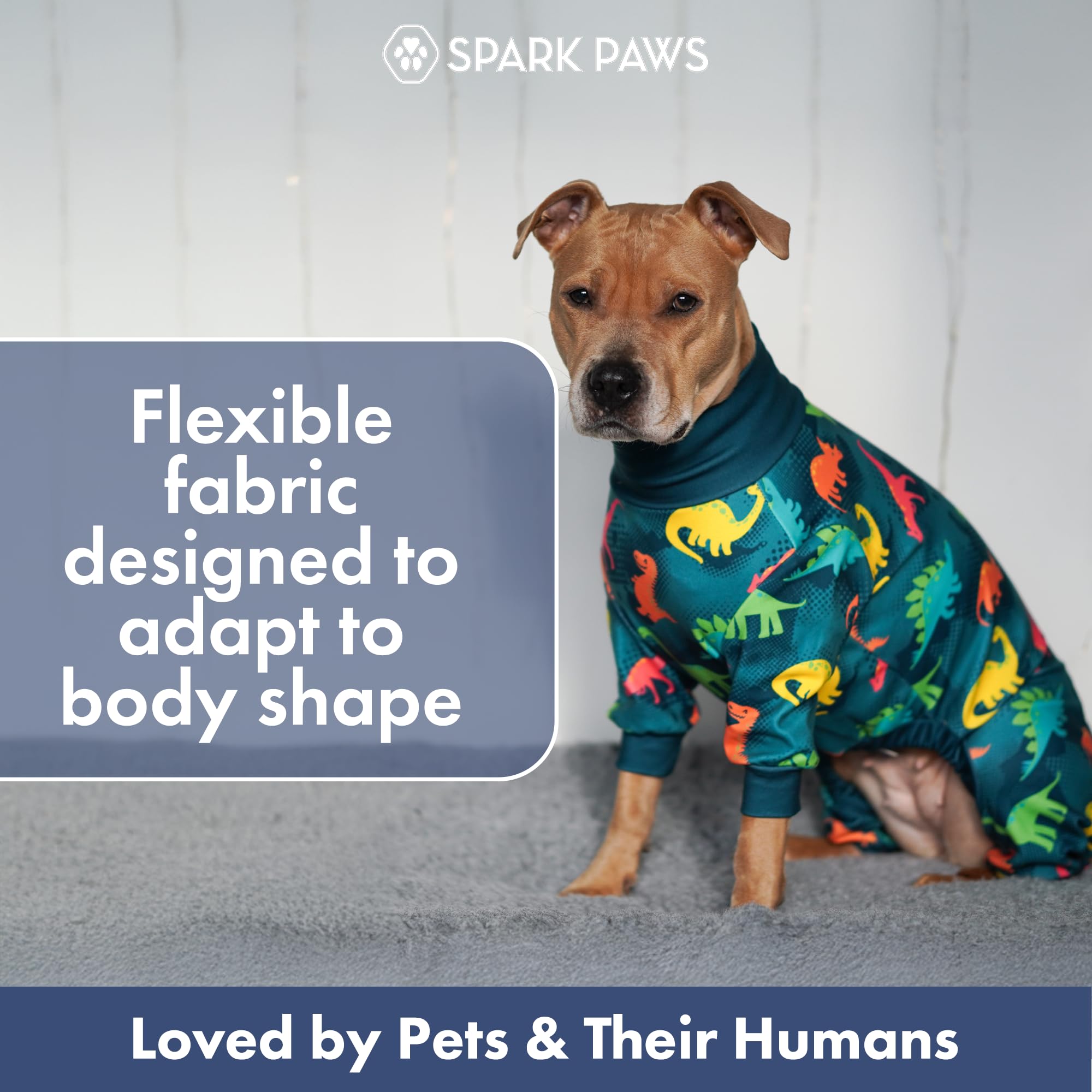 Spark Paws étiquette et coutures solides assurant durabilité