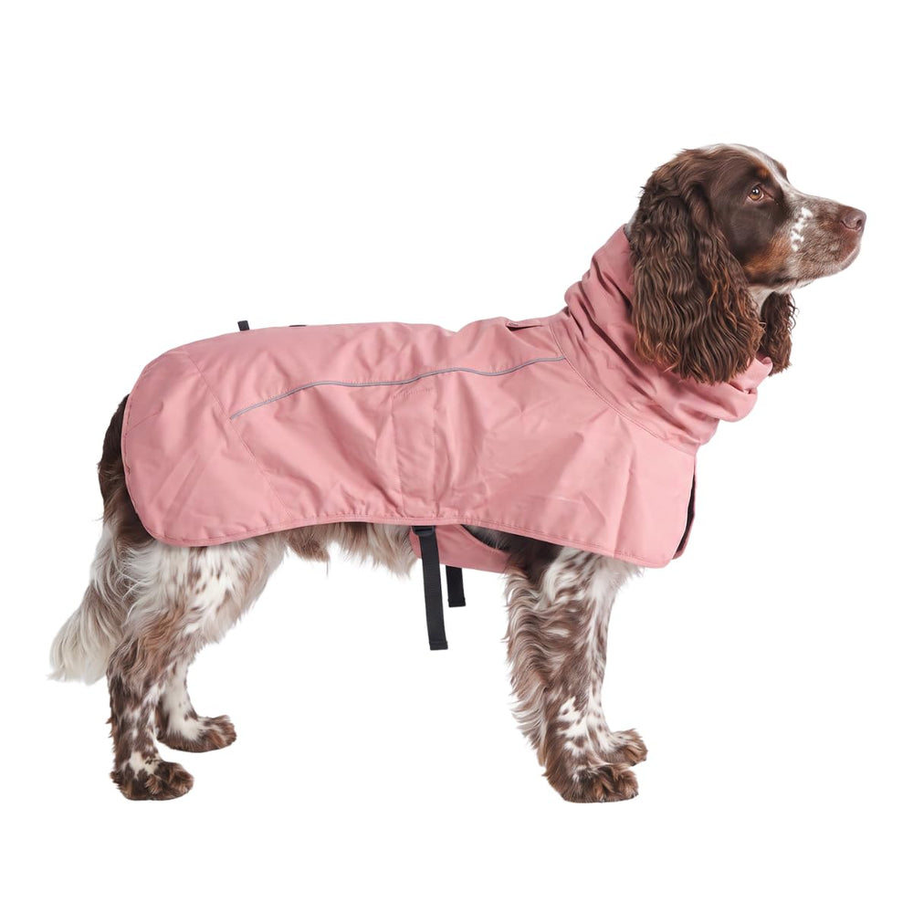 Spark Paws manteau vu de face montrant couverture complète et protection