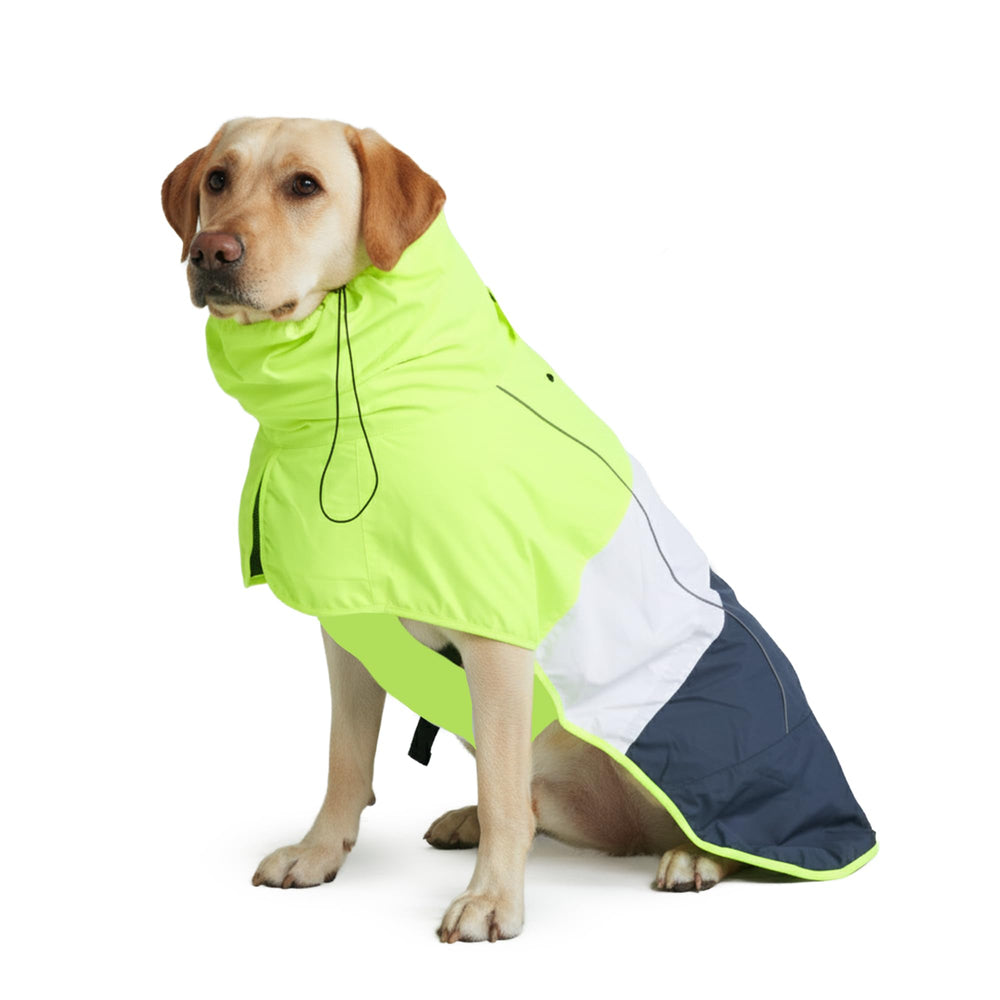 Spark Paws manteau face montrant couverture complète et protection