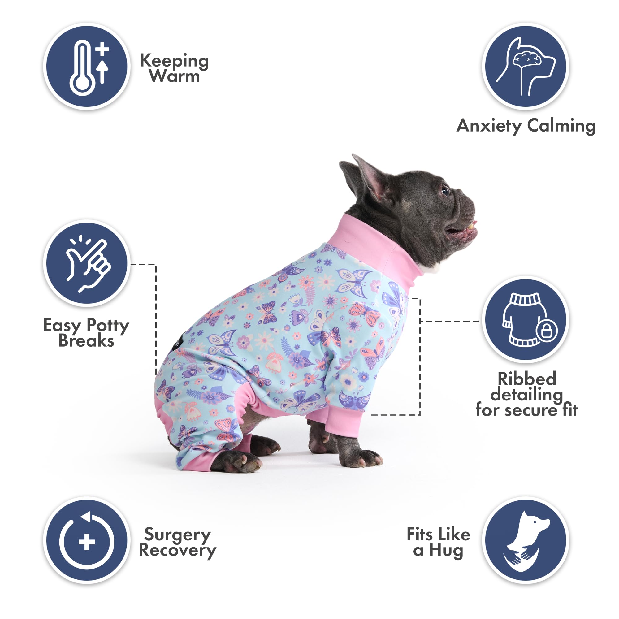 Spark Paws ouverture arrière en V facilitant pauses pipi rapides