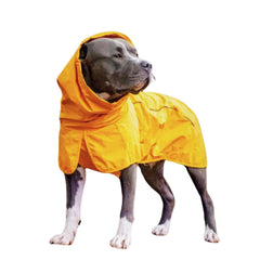 Spark Paws veste pluie frontale montrant couverture complète et protection