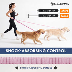 Spark Paws mousqueton et boucle verrouillable robustes pour chiens puissants