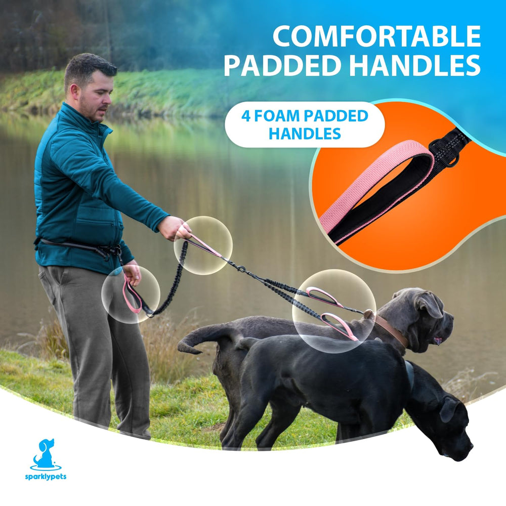 SparklyPets splitter rotatif 360° évitant les emmêlements pendant la promenade