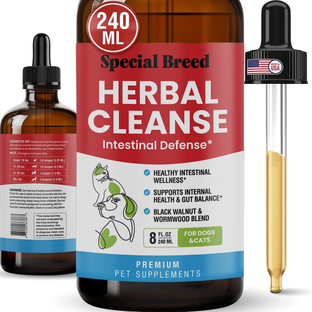 Special Breed flacon face montrant format 8 oz et usage pratique