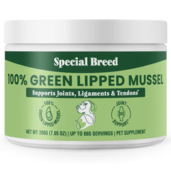 Special Breed pot face avant montrant l'étiquette et l'information produit bénéfice qualité