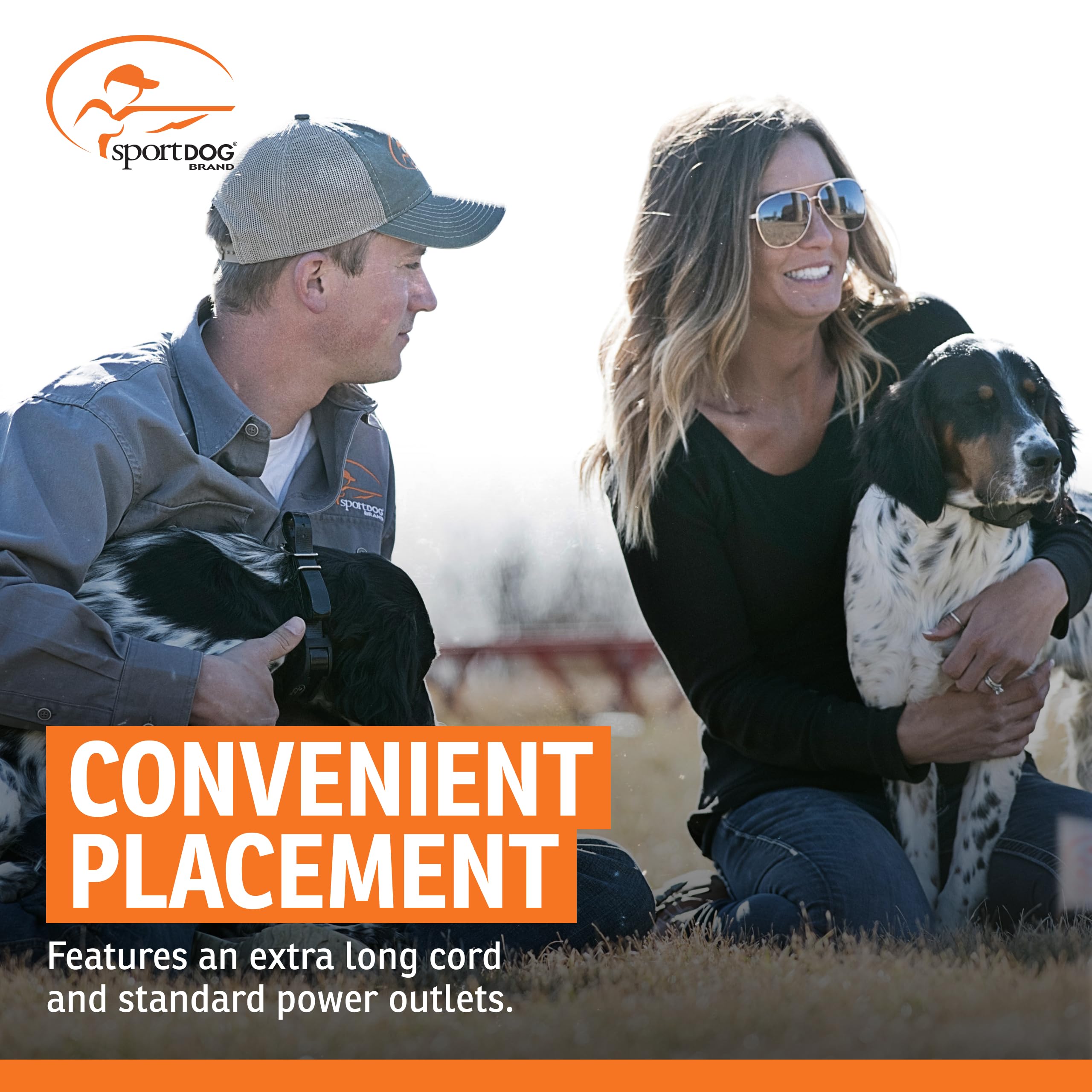 SportDOG adaptateur emballage et contenu montrant ce qui est inclus